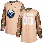 Customized Men's Buffalo Sabres Camo Adidas Veterans Day Practice Jersey,baseball caps,new era cap wholesale,wholesale hats